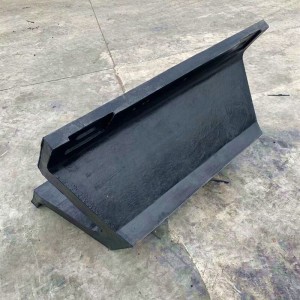 Muelles de caucho de alta intensidad con arcos de acero de 250 H